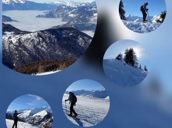 Excursión Raquetas de nieve Valloire - Col du Télégraphe-2024-01-11 - Photo