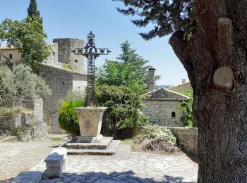 Randonnée Marche La Roque-sur-Cèze - roque sur ceze et Cascades du sautadet - Photo