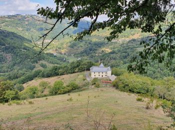 Trail Walking Saint-Hippolyte - Chateau et puech de Poujol - Photo