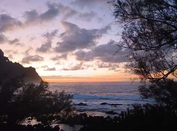 Tour Wandern Buenavista del Norte - couché soleil  - Photo