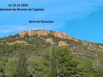 Excursión Senderismo Saint-Raphaël - Sommet du Bonnet de Capelan - Photo