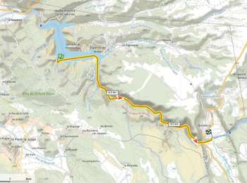 Trail Canoe - kayak Saint-Julien - Sur les basses gorges du Verdon - Photo