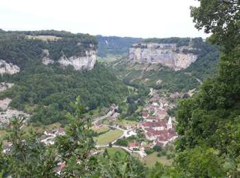 Trail Mountain bike Baume-les-Messieurs - vtt découverte autour des recule - Photo