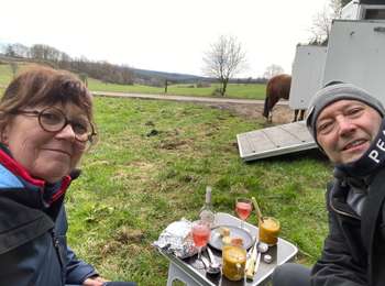 Randonnée Randonnée équestre Saint-Hubert -  fourneau st michel start weidezicht - Photo