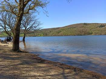 Trail Electric bike Chaumard - 17-04-22 tour du lac de Pannecière - Photo