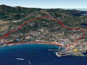 Trail Walking Calvi - Calvi - Capu di a Veta - Croix des autrichiens - Photo