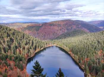 Randonnée Marche La Bresse - Le lac des corbeaux et la roche du lac - Photo