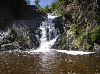 Percorso Mountainbike Malmedy - Cascades et canyons - Photo