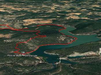 Trail Walking Carcès - SityTrail - Carces les chutes - Photo