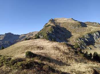 Randonnée Marche La Léchère - pte de Glais rouge, des Arangles et Roche brisée  - Photo