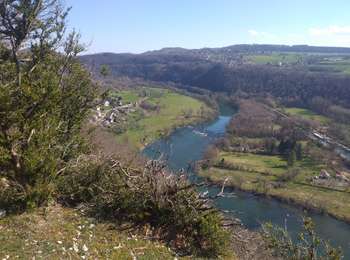 Trail Walking Avanne-Aveney - chateau Montferrand  - Photo