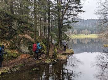 Excursión Senderismo La Bresse - 2023-04-16 Marche Abri Lac de Blanchemer vers Lac de Lispach - Photo