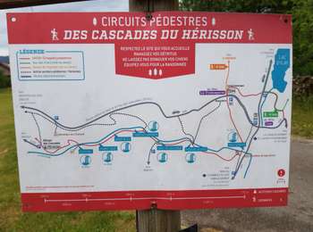 Trail Walking Le Frasnois - Cascades du Hérisson et les 4 lacs  - Photo