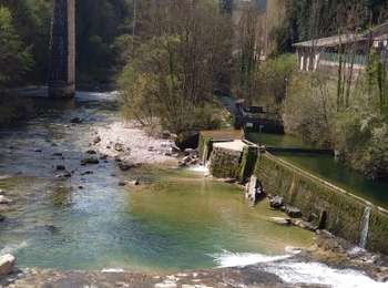 Trail Walking Saint-Claude - St Claude Cascade de la Vouivre  - Photo