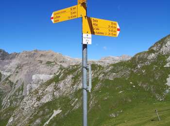 Tocht Stappen Ayent - pas de Maimbré  - Photo