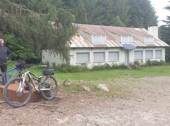 Tour Mountainbike Orlu - Orlu  Parking Aygue Longue - Photo
