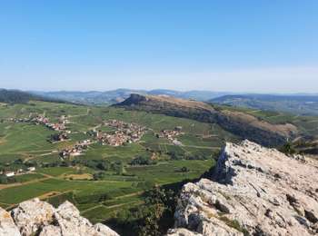 Trail Walking Solutré-Pouilly - Roche de Solutré 4km - Photo