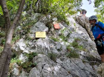 Tocht Via ferrata Ledro - Biacesa = Via Susatti puis via Foletti - Photo