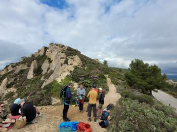 Excursión Escalada La Ciotat - Traversée Philémon au Cap Canaille  - Photo