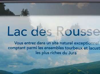 Trail Walking Les Rousses - lac des rousses . roche blanche . fort du risoux - Photo