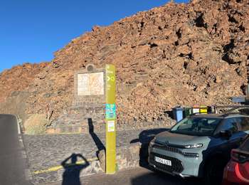 Tour Wandern La Orotava - Montana Blanca Refuge Altavista Forteleza La Rambletta Teide 3718 m - Photo