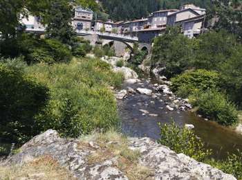 Percorso Bici ibrida Mars - Dolce via. St Agrève. Le cheilard  - Photo