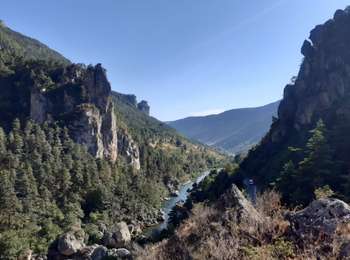 Excursión Piragüismo Gorges du Tarn Causses - GR60 jour 8 Les Vignes - Photo