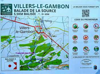 Randonnée Marche Philippeville - Balade de la source - Villers-le-Gambon - Photo