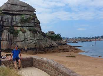 Tour Wandern Perros-Guirec - PLOUMANACH - sentier des douaniers- dép P rue St Guirec au parc des Sculptures - Photo
