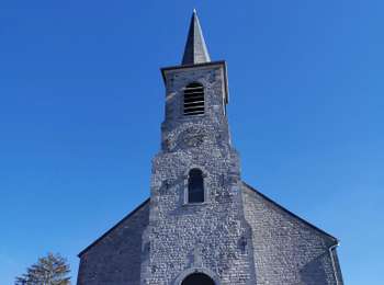 Tour Wandern Onhaye - FALAËN ... Château et ruines de MONTAIGLE. - Photo