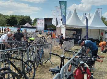 Trail Road bike Celles - vélo ravel 2 - Photo