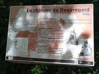 Trail Walking Nogna - Chateau de Beauregard - Photo