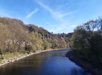 Excursión Senderismo Comblain-au-Pont - pont de sçay . oneux . comblain-au-pont . tour st Martin . roches noires . pic Napoléon.  pont sçay  - Photo