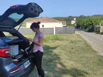 Percorso Marcia Ruoms - ARDECHES RUOMS Le  cirque de gens - Photo