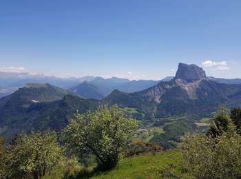 Tocht Stappen Gresse-en-Vercors - Quinquambaye - crête du Brisou - Photo
