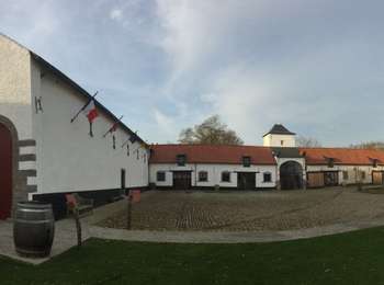 Tocht Fiets Waterloo - Du Domaine Solvay (Château de La Hulpe + Fondation Folon) à la Butte du Lion - Photo