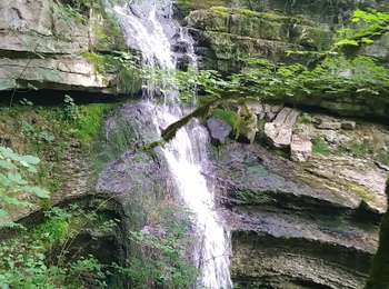 Tour Wandern Coteaux du Lizon - les gorges du lison - Photo