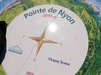 Percorso Marcia Morzine - nyon - Photo