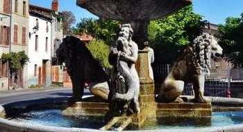 Percorso Marcia Plauzat - Plauzat_ Fontaine_Lions - Photo