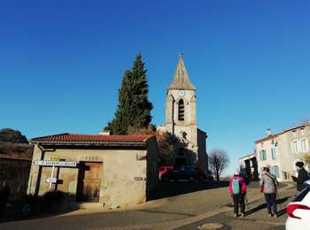 Percorso Marcia Mirefleurs - Mire fleur  Busseol La Roche Noire - Photo