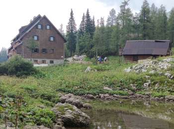 Tocht Stappen Bovec - Etape 3 : hut to hut  - Photo