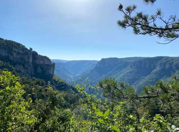 Tocht Stappen Saint-Pierre-des-Tripiers - Cassagnes crête vallée Jonte et Tarn 12,2 km - Photo