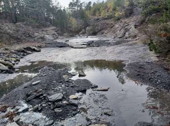 Randonnée Marche Aubignosc - AUBIGNOSC . LE PETIT COLORADO . O L S - Photo