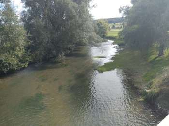 Trail Mountain bike Chablis - Tacot de l'yonne le long du Serein - Photo