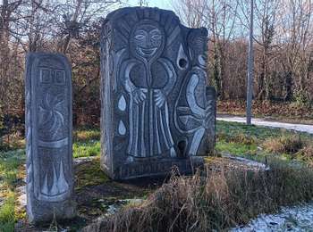 Trail Walking Saint-Nicolas - les 2 terrils du bosson depuis le bonnet - Photo