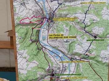 Trail Walking Armeau - armeau - villeneuve/yonne - Photo