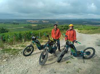 Trail Electric bike Chablis - Chablis trotinette electrique - Photo
