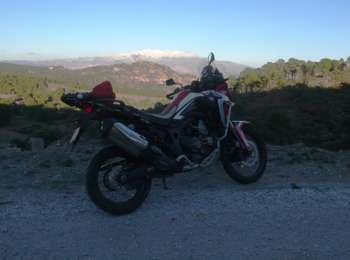 Tocht Moto-cross Almuñécar - Sortie avec Anto et Los Sabados - Photo