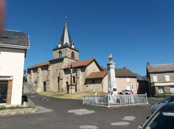 Percorso Bicicletta elettrica Saint-Priest-des-Champs - boucle Saint Priest des Champs Saint Gervais d'Auvergne  - Photo