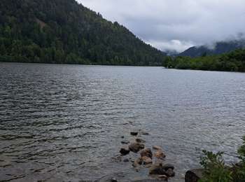 Tour Wandern Xonrupt-Longemer - Tour des lacs de Longemer et Retournemer et cascades - Photo